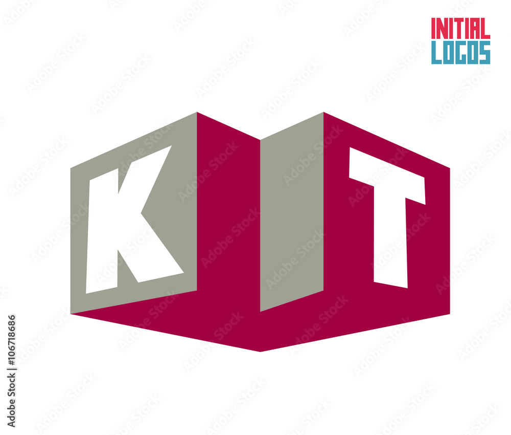 KT Initial Logo for your startup venture KT Initial Logo for your startup venture