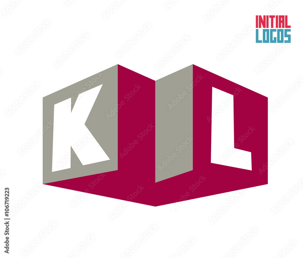 KL Initial Logo for your startup venture KL Initial Logo for your startup venture