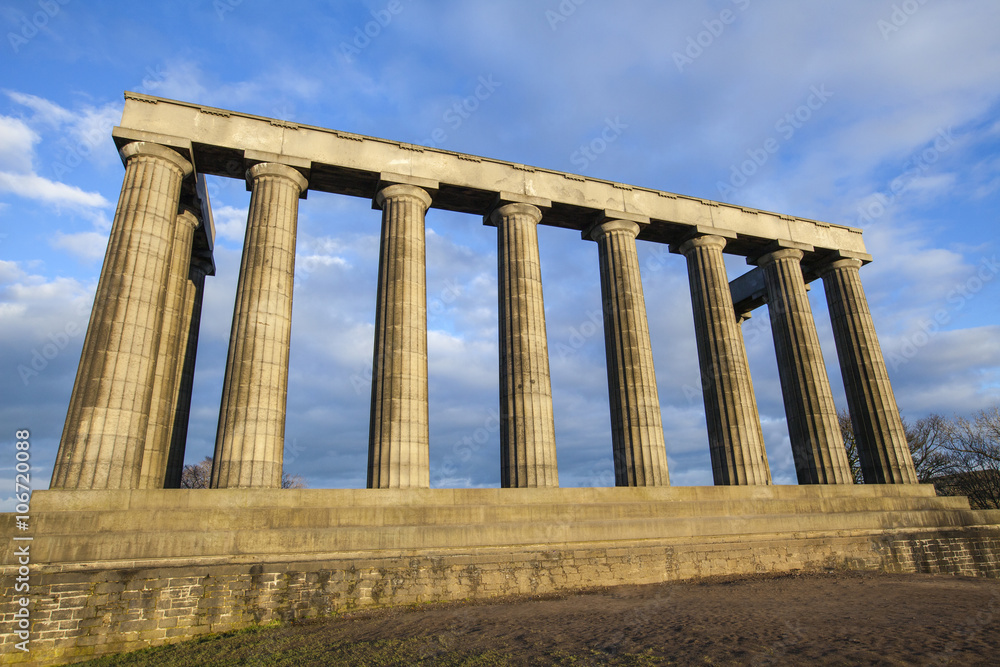 National Monument of Scotland in Edinburgh National Monument of Scotland in Edinburgh