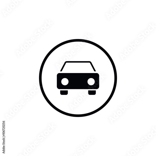 Icon car.