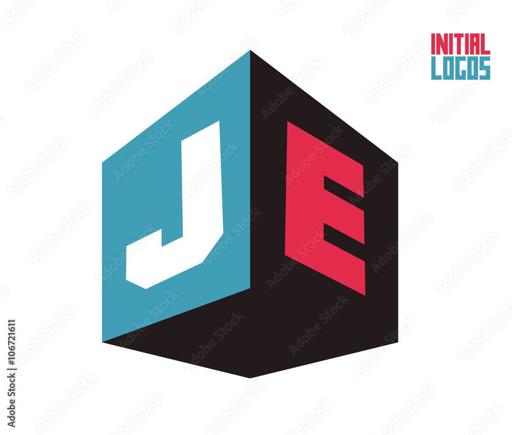 JE Initial Logo for your startup venture JE Initial Logo for your startup venture