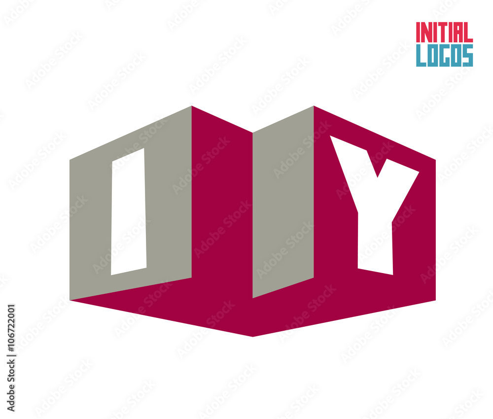 IY Initial Logo for your startup venture IY Initial Logo for your startup venture