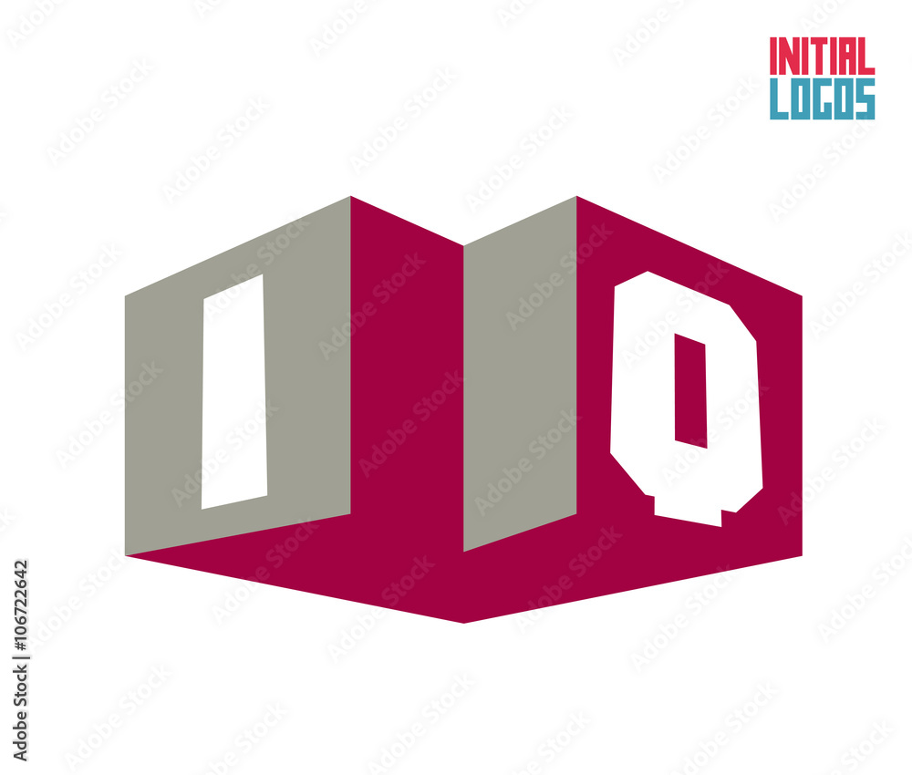 IQ Initial Logo for your startup venture IQ Initial Logo for your startup venture