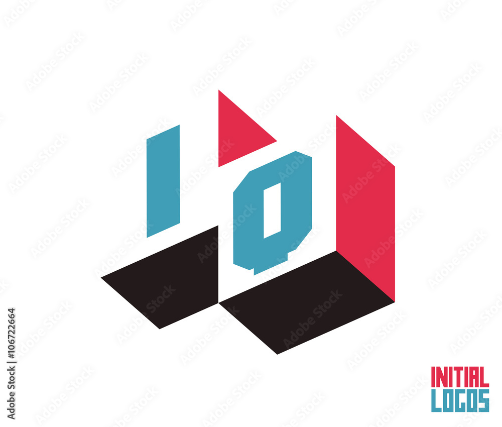IQ Initial Logo for your startup venture IQ Initial Logo for your startup venture