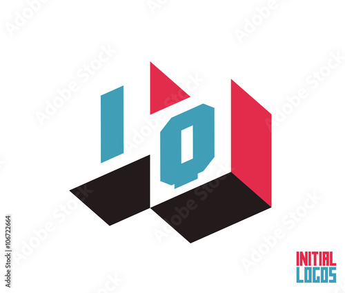 IQ Initial Logo for your startup venture