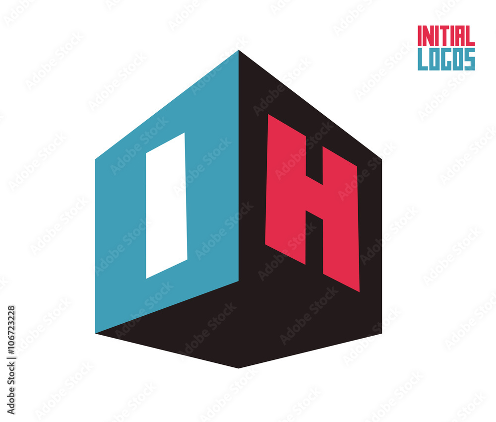 IH Initial Logo for your startup venture IH Initial Logo for your startup venture