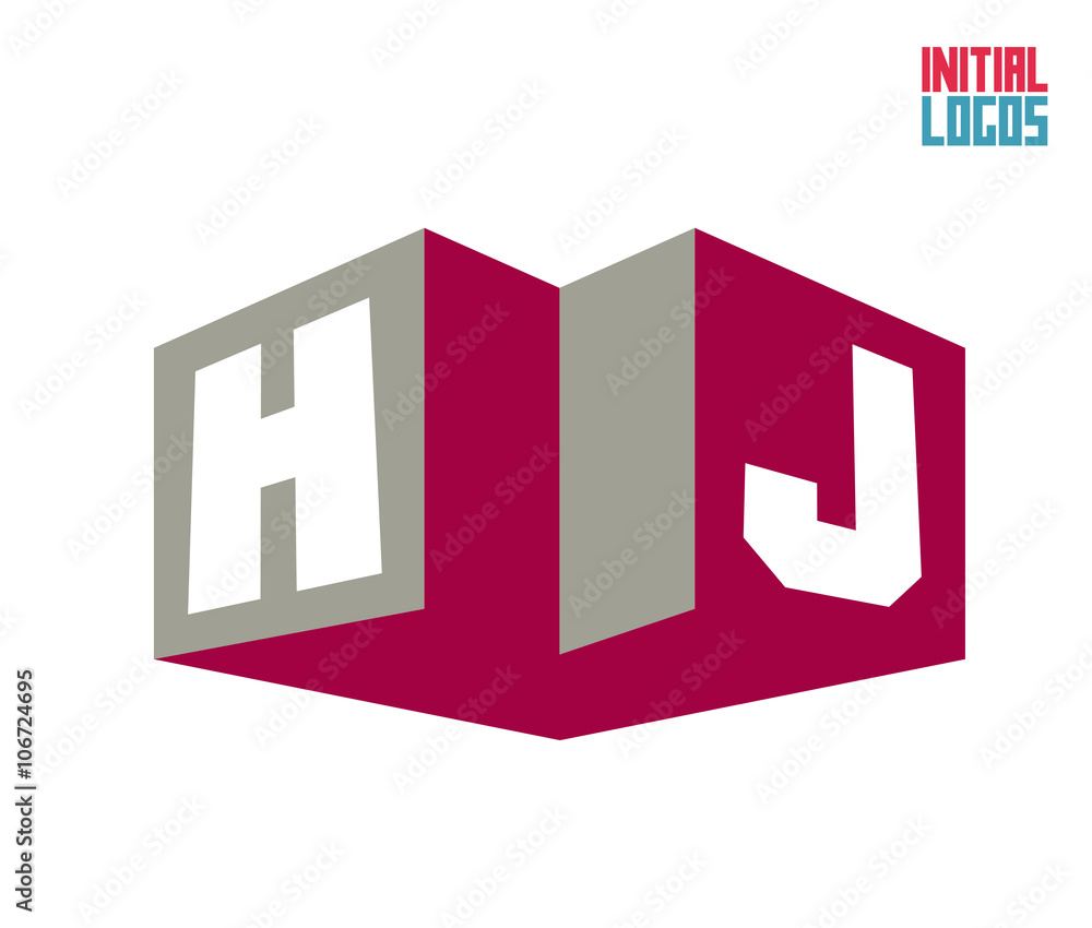 HJ Initial Logo for your startup venture HJ Initial Logo for your startup venture