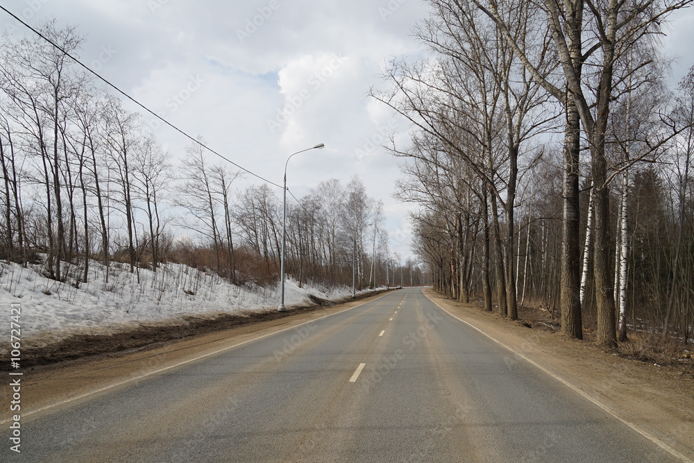 Fototapeta premium road