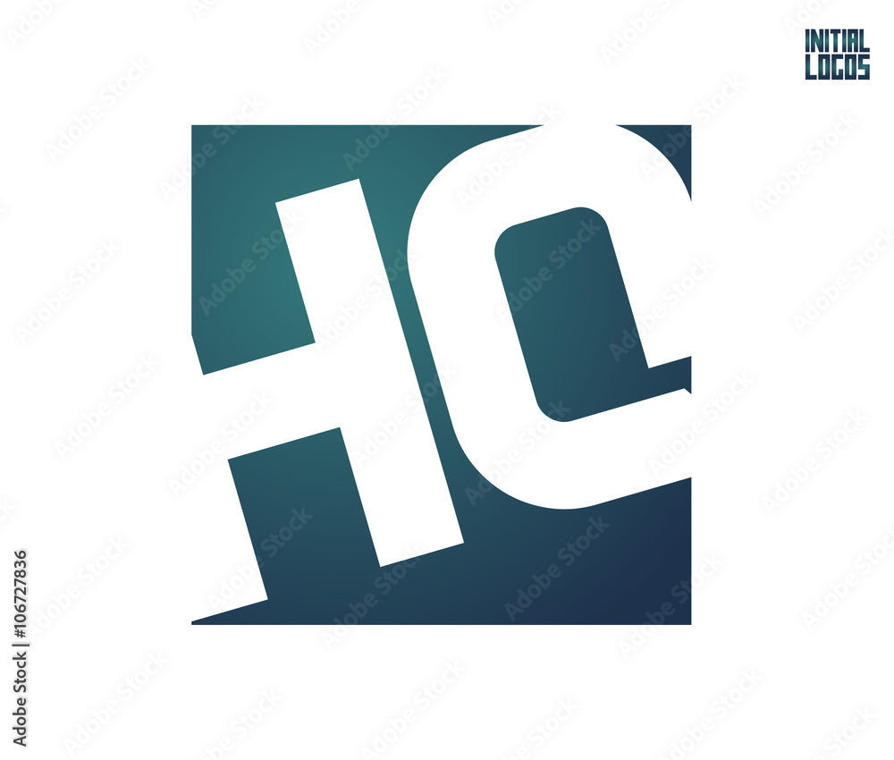 HQ Initial Logo for your startup venture