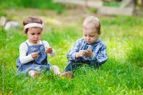 Children outdoor play