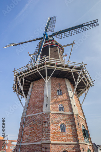 Windmill Edens in the center of Winschoten