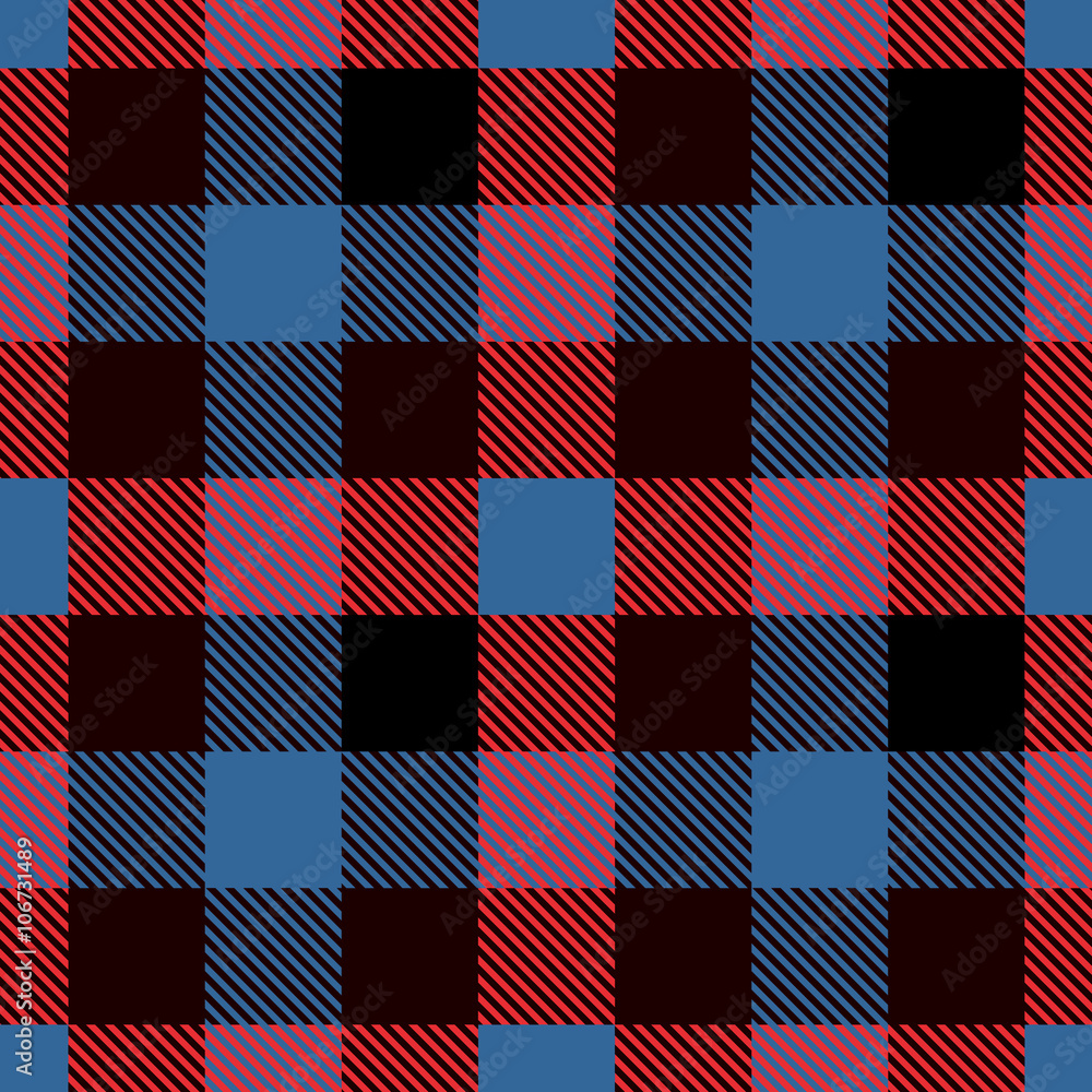 Seamless tartan pattern Seamless tartan pattern