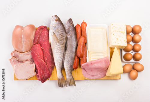 Group of protein photo