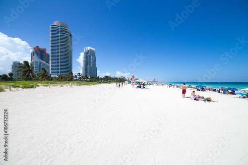 Miami Beach in Florida © pozdeevvs