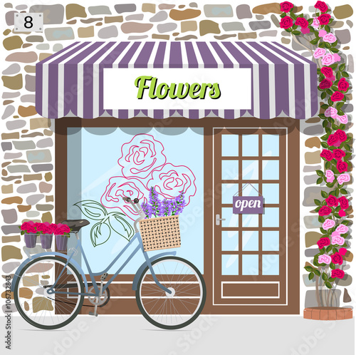 Flower shop (store).