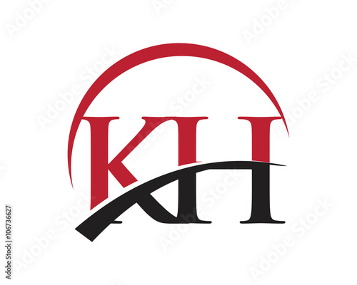 KH red letter logo swoosh