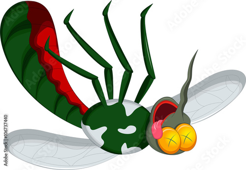 Death mosquito cartoon