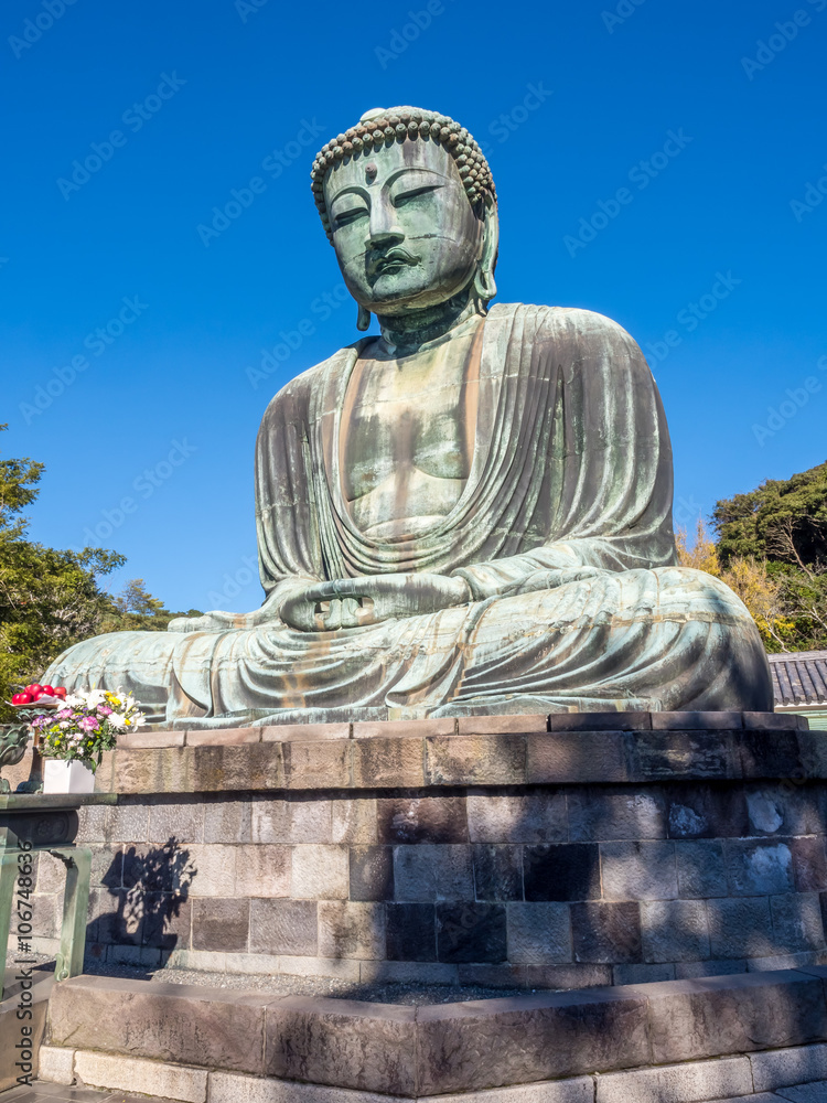 Great Buddha statue Daibutsu at Kamakura Great Buddha statue Daibutsu at Kamakura
