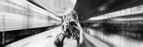 Girl Adventure Hangout Traveling Holiday Photography Concept