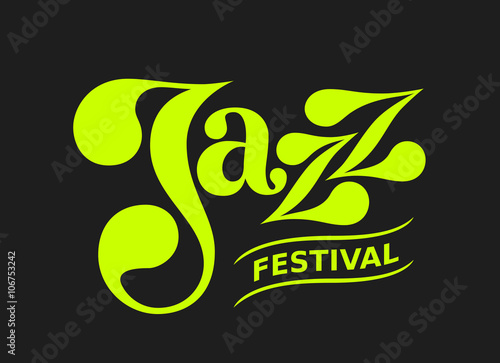 Jazz festival flyer