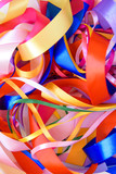Background from colorful ribbon