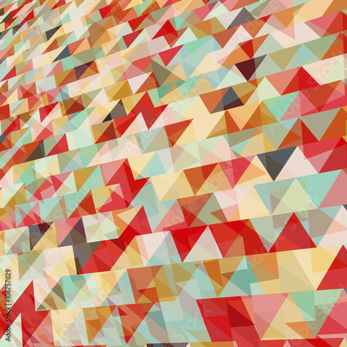 Abstract background with triangular pattern