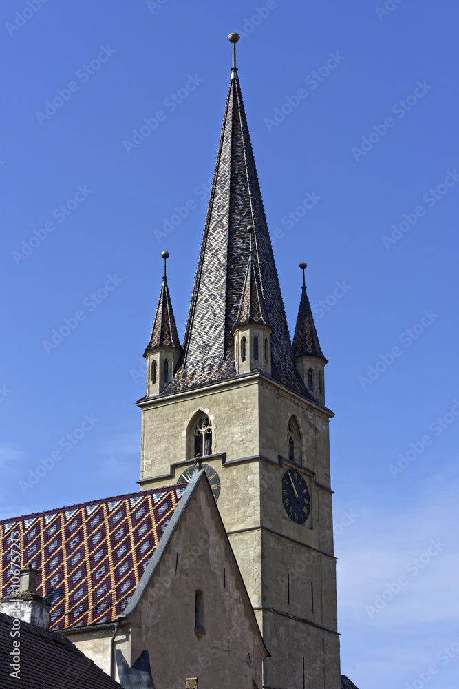 Towet of Evangelical Cathedral Sibiu Romania