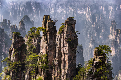 Zhangjiajie National Forest Park, Hunan, China © kikujungboy