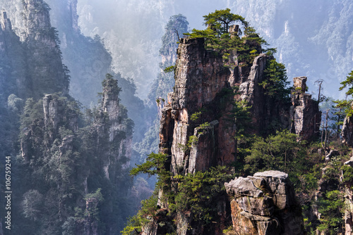 Zhangjiajie National Forest Park  Hunan  China