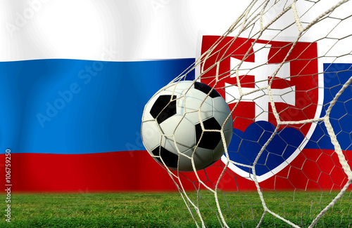 Soccer Euro 2016   Football    Russia  and Slovakia