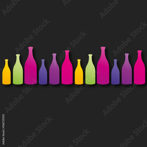 bouteilles vins,collection