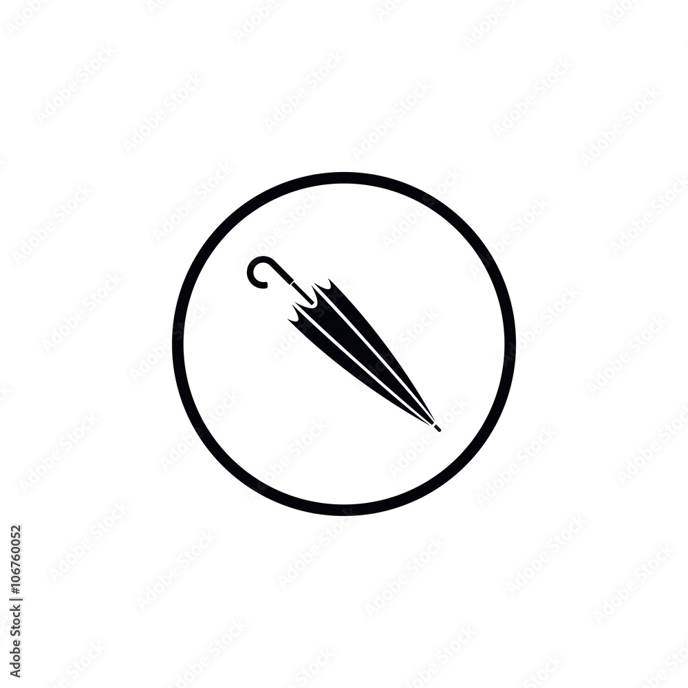 Icon umbrella. Icon umbrella.