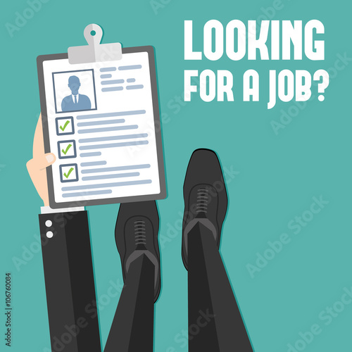 Concept of job searching