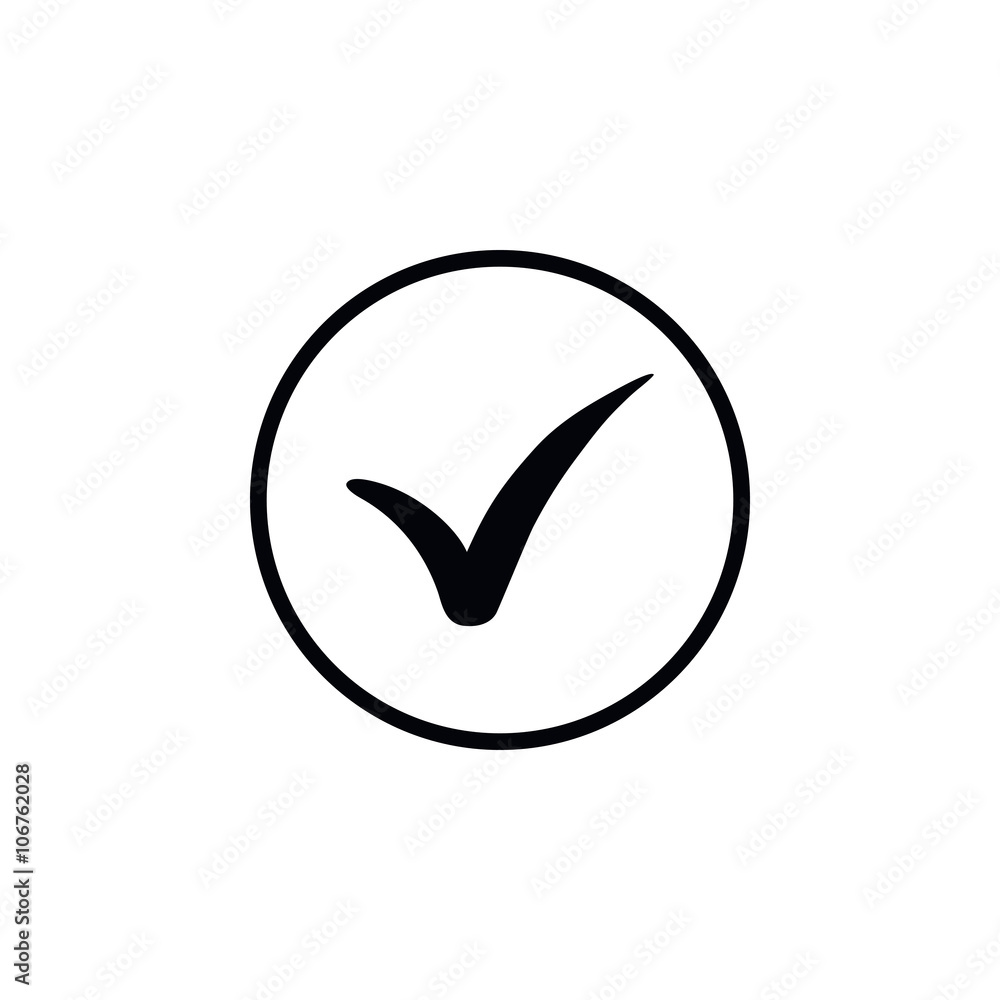 Ok vector icon. Ok vector icon.