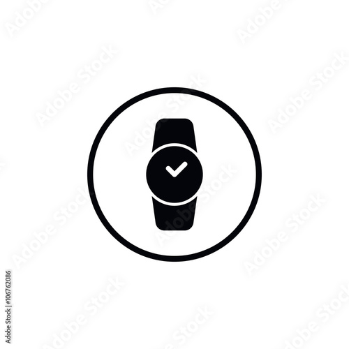 Smart watch icon.