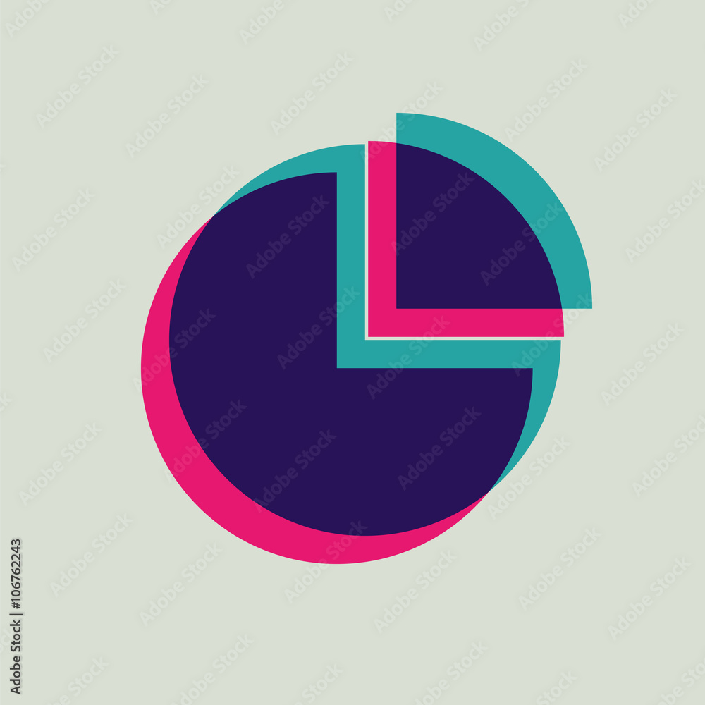 diagram segment icon diagram segment icon