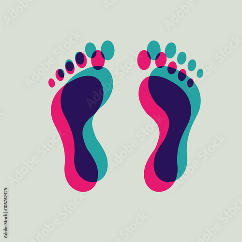 foot print icon