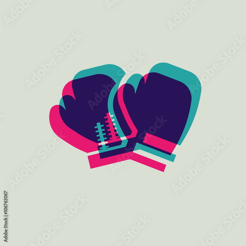 icon boxing gloves
