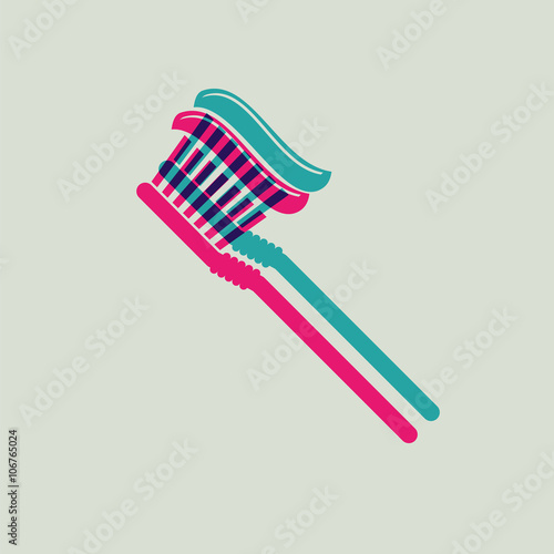 icon toothbrush
