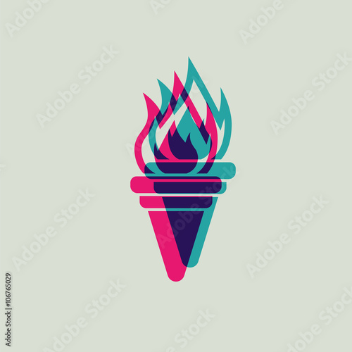 icon torch