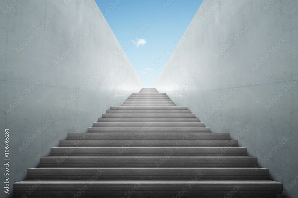 Fototapeta premium Stairs from underground upward