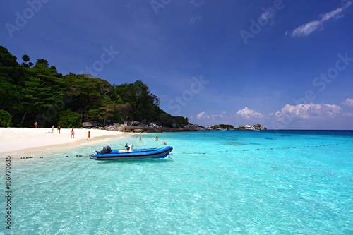 Tropical beach, Similan Islands, Andaman Sea, Thailand 