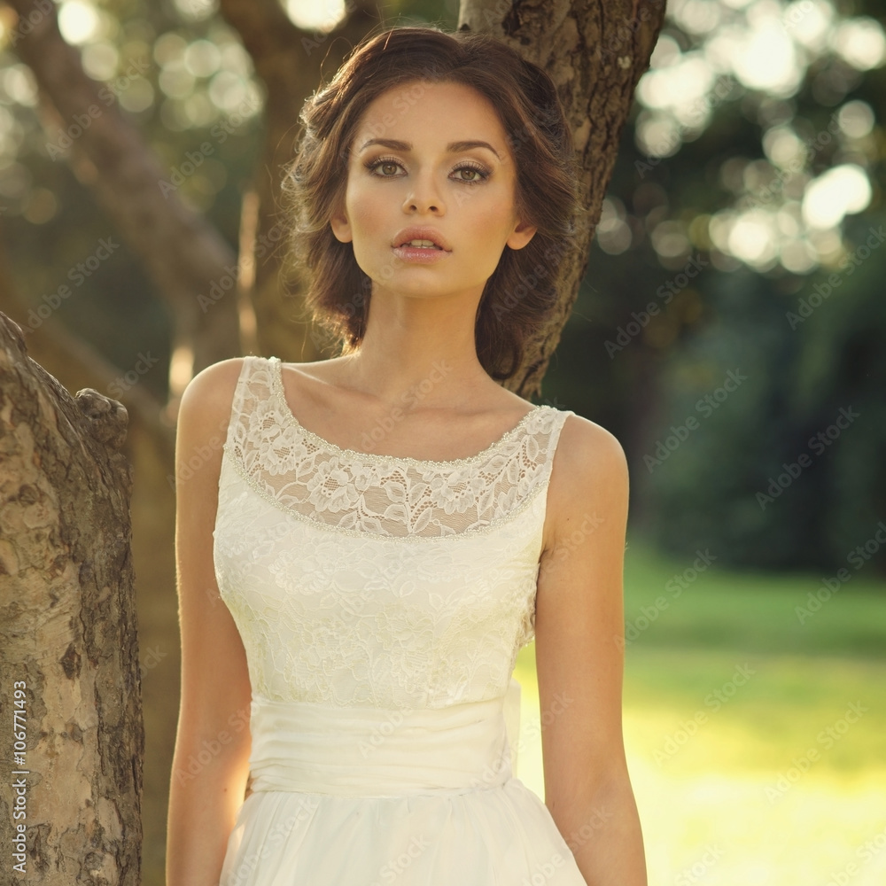 Naklejka premium beautiful bride