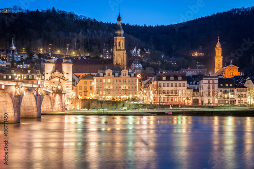 Heidelberg at Night © tichr