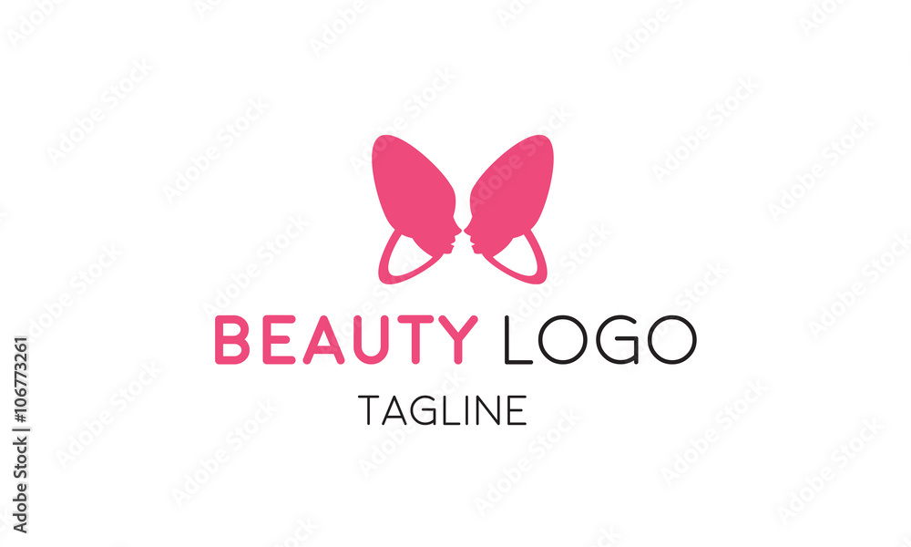 beauty logo icon Vector beauty logo icon Vector