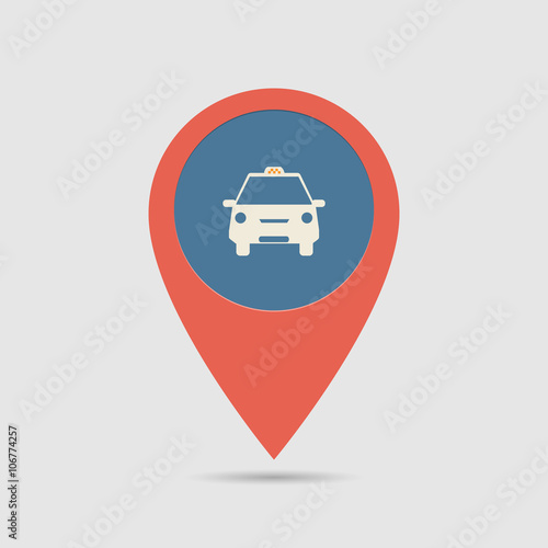 Map Pin Taxi