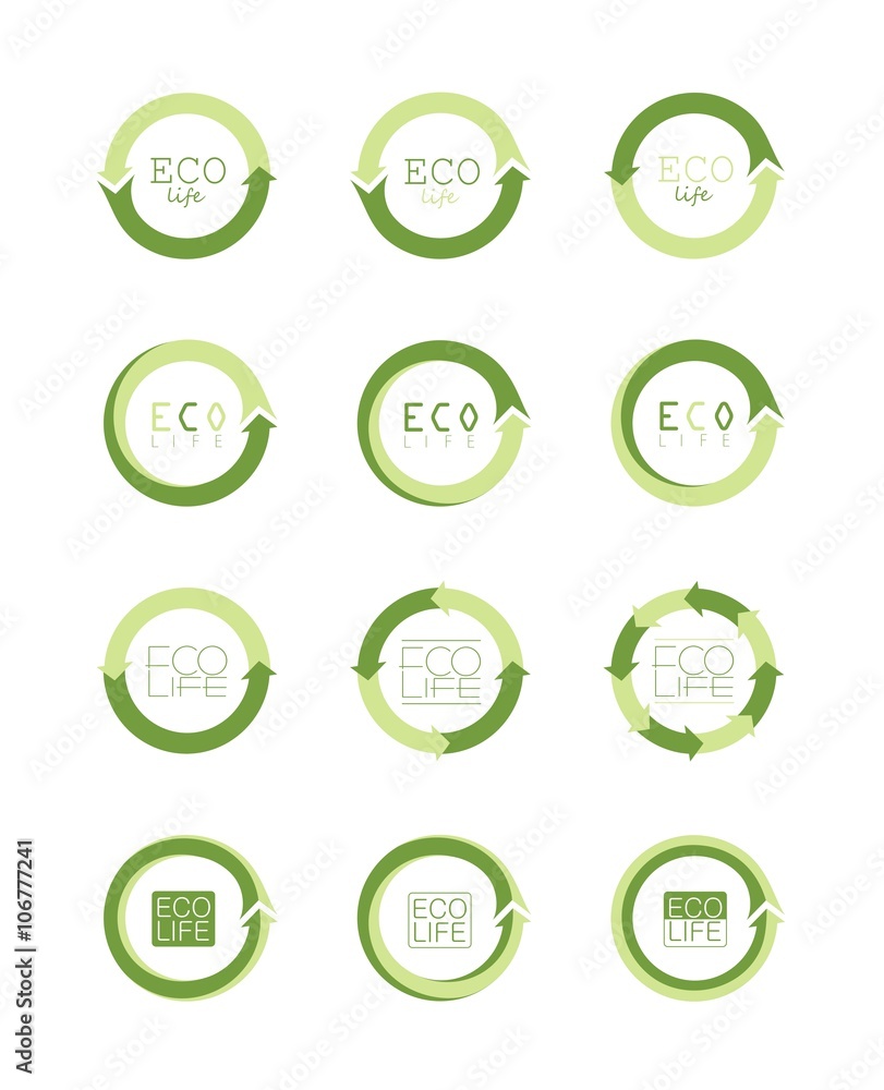 Ecology Icon Set. Eco-Icons Ecology Icon Set. Eco-Icons