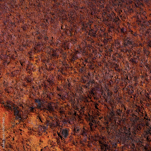 rusty old metal texture