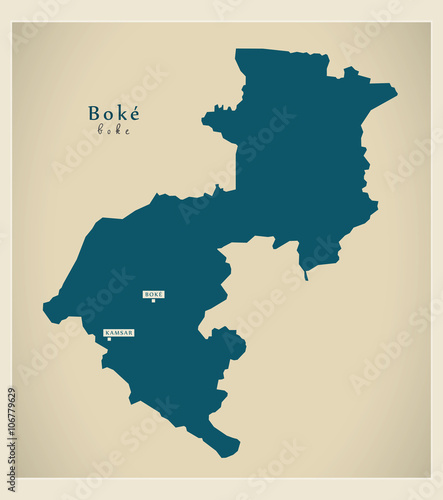 Modern Map - Boke GN photo