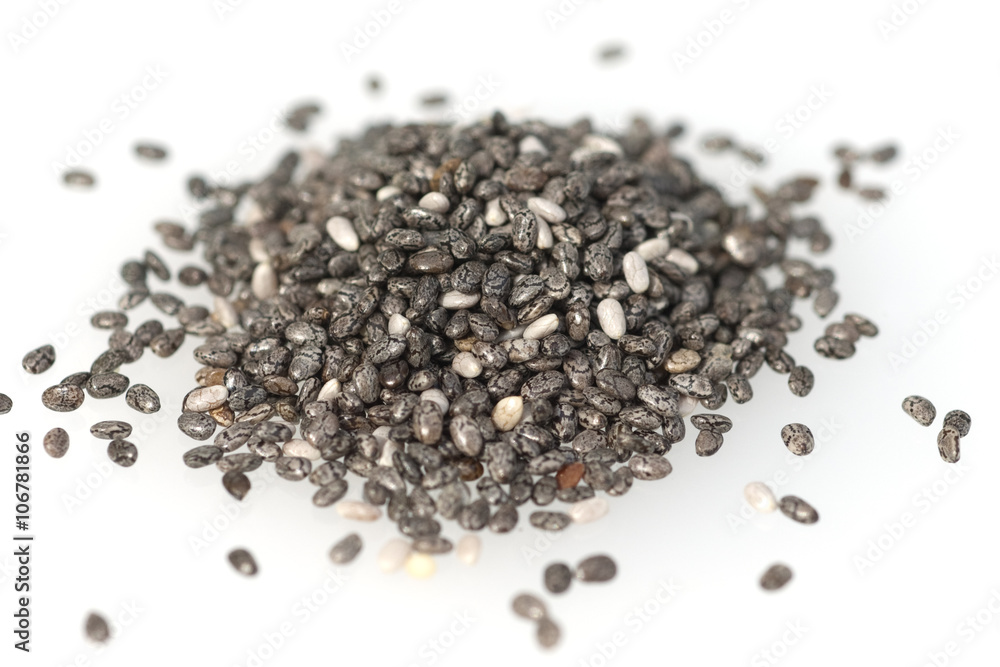 Chia-Samen, Salbei; Salvia hispanica Chia-Samen, Salbei; Salvia hispanica